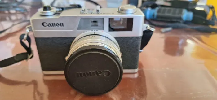 Câmera Analógica Canon Canonet 28 (35mm) - Vintage / Clássica