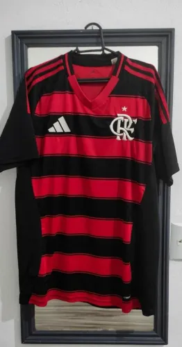 Camisa Flamengo I 25/26 s/n Torcedor Adidas Masculina