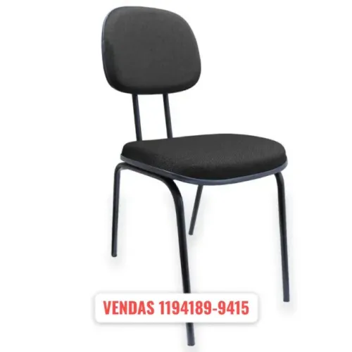 cadeira para atendimento estofada