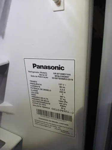 Vendo geladeira Panasonic