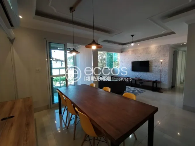 Aluguel: Apartamento 3 Quartos Mobiliado com Varanda Gourmet em Santa Mônica, Uberlândia