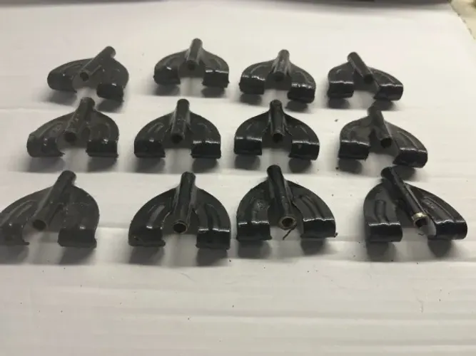 kit Gancho De Garra Bumbo preto 12pçs