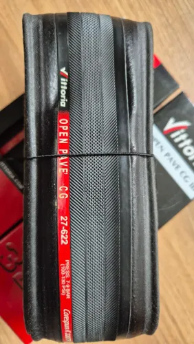 Pneu Clincher Vittoria Open Pave CG III 700x27 Kevlar 320tpi