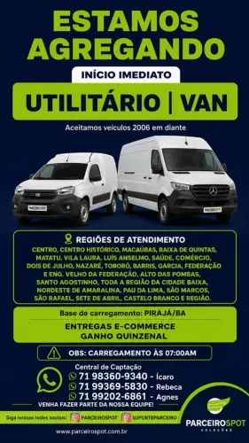 AGREGA-SE MOTORISTA