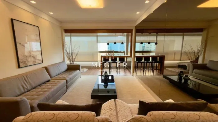 Apartamento mobiliado com 3 suítes para locação na Alameda Oscar Niemeyer Vila da Serra