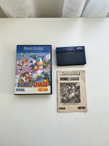 Sonic Chaos - Jogo de Master System