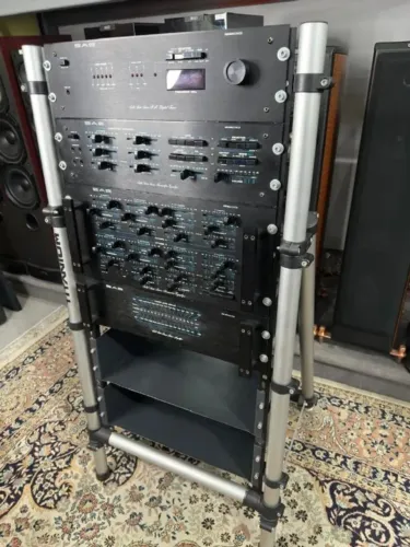 Amplificador Power Pré e Equalizador Conjunto Sae - Som Jbl Marantz Pioneer Receiver Hifi
