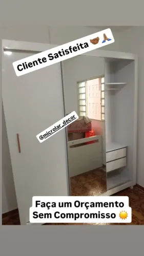 Guarda Roupa de Casal 1.86m Espelho Inteiro - Entrega e Monta na Hora