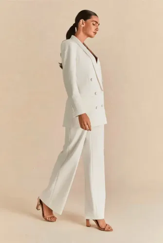 Blazer Alfaiataria Gola Xale Eva Brooksfield Donna, nunca usado, tamanho 38