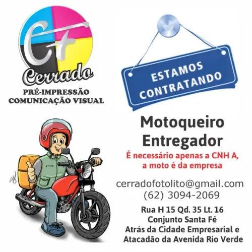 Motoqueiro entregador