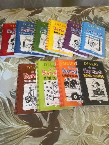 Box livros Diário de um banana 10 volumes