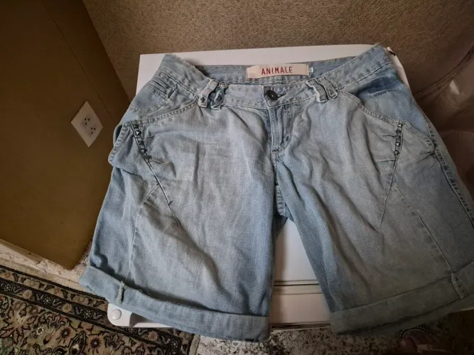 Bermuda jeans claro Animale tam 40