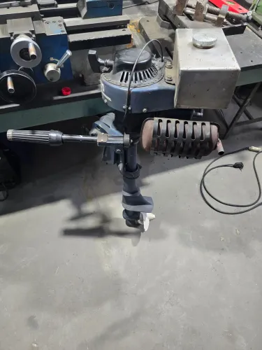 Motor barco antigo 4hp 2 tempos marca  cascudo
