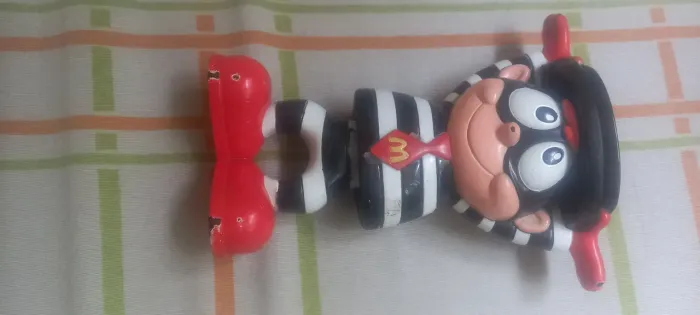 Boneco papa-burguer Mac Donald antigo