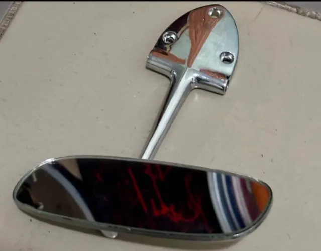 Espelho Retrovisor Interno Cromado Novo Fusca