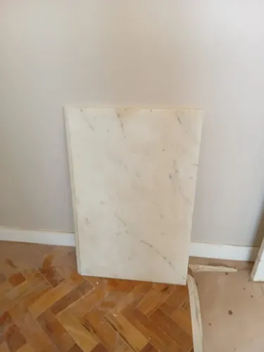 Marmore branco 55x83cm (bancada ou mesa) 