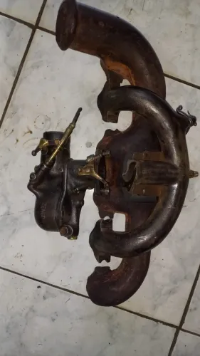 Coletor, admissão e carburador para Ford A - 1929