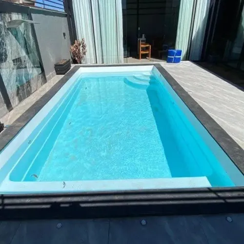 Piscina de fibra direto da fábrica 6 metros linha rubi@@