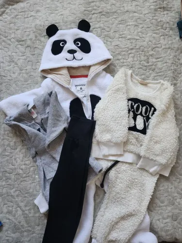 Combo de roupa de frio infantil