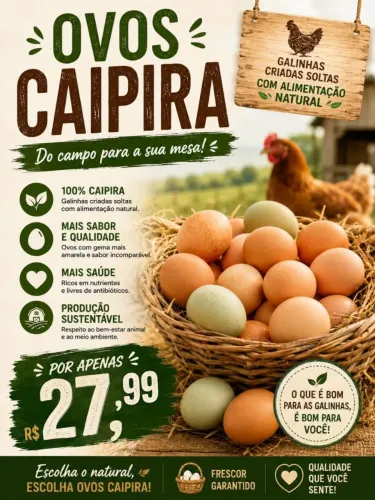 Ovos Caipira 