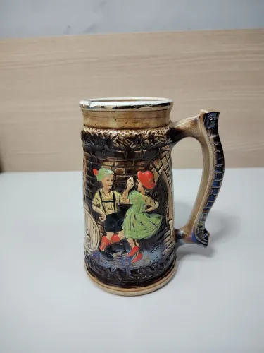 Caneca de chopp de cerâmica São Joaquim 