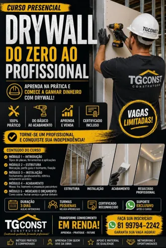 Montador Drywall 