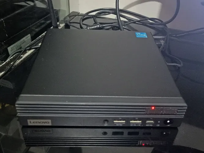 Mini PC Lenovo i3 12ª 8GB SSD 256gb Win11 Pro Wi-fi E Bluetooth