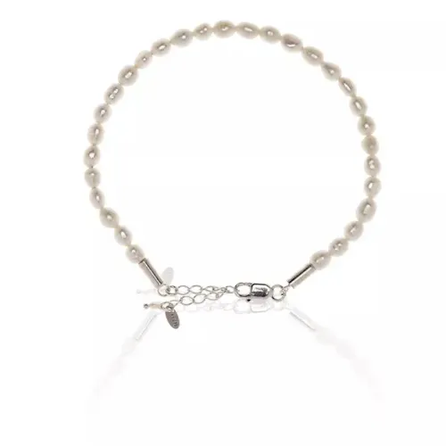 Pulseira de pérolas naturais da água doce 