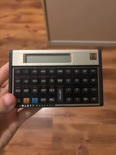 calculadora HP para cálculos financeiros 