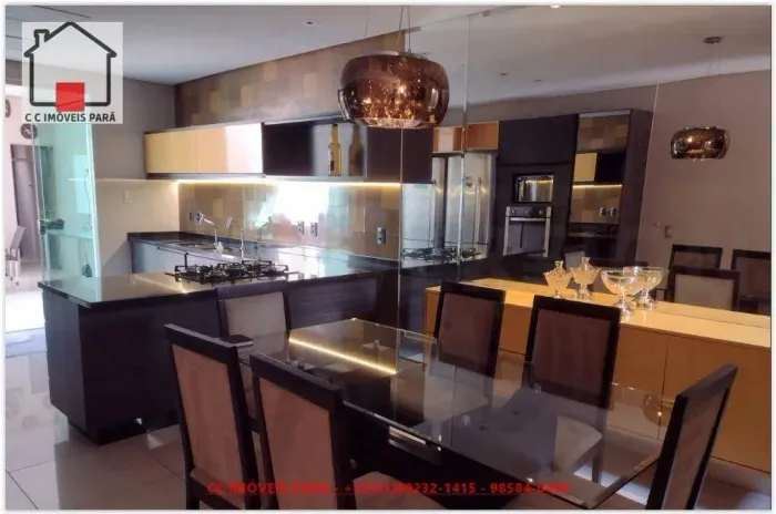 Casa no Cidade Jardim II, 350 m², 4 Suítes, 3 Vagas, Parque Verde, Belém_Pará