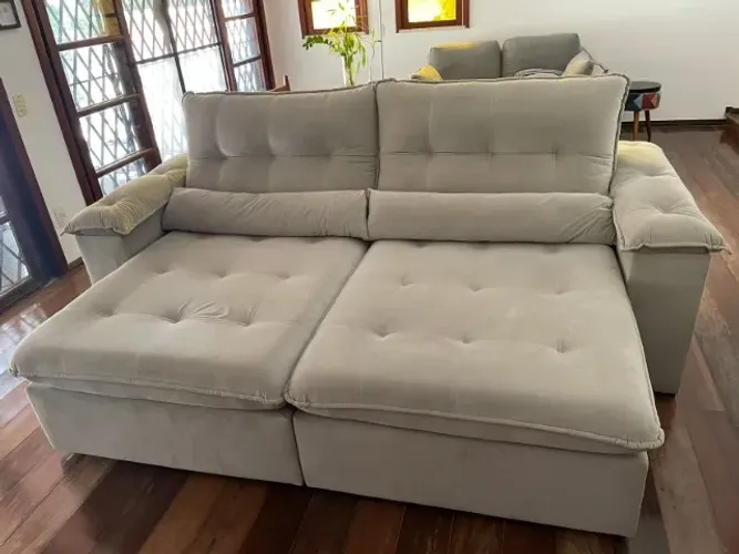 Sofá cama casal luxo