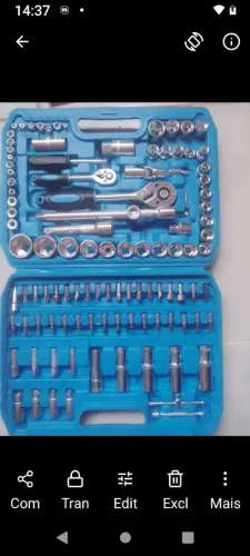 Vendo um kit de catraca completo contém 108 peças zerado 