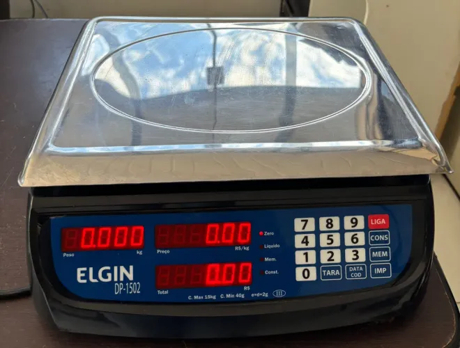 Balança Elgin Dp-15 com bateria