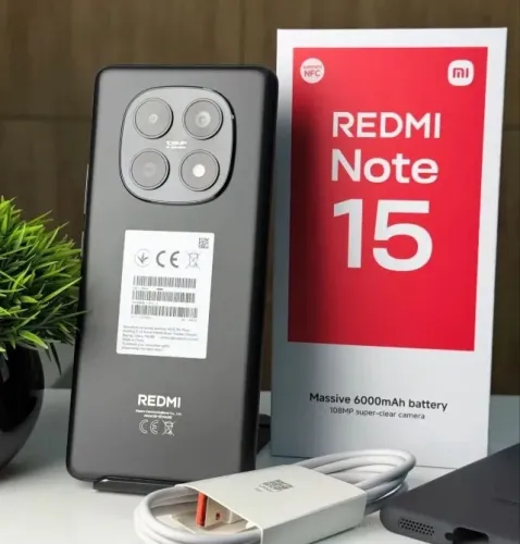Xiaomi Redmi Note 15 4G - 256GB / 8GB ou 128GB / 6GB + Capa e Película - Leia a Descrição!