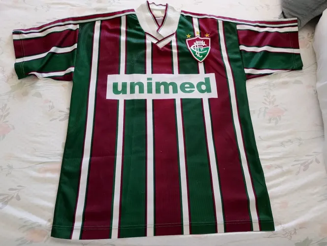 Camisa retrô fluminense 2000 G Original de época