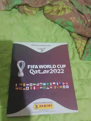 Álbum da copa do mundo de 2022 aceito troca não está completos