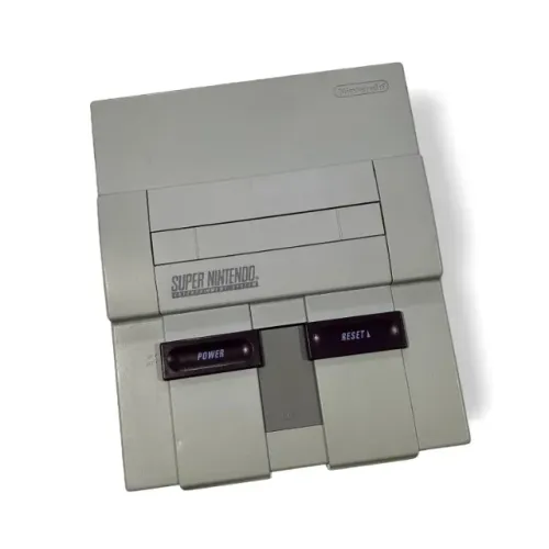 Super Nintendo FAT SNES Modelo 1-Chip-01 RGB Original Bloqueado