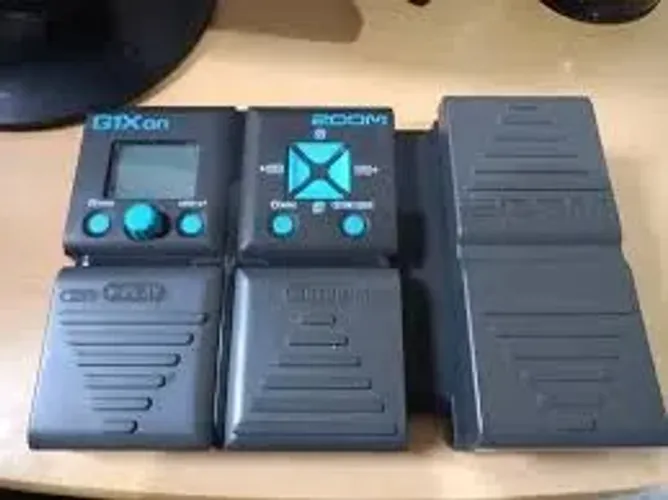 Pedaleira guitarra zoom 
