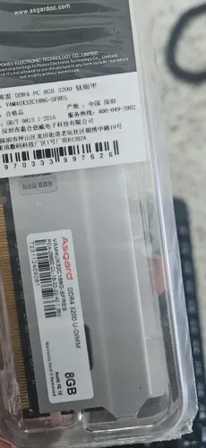 Memoria Ram Ddr4 asgard 3200mhz
