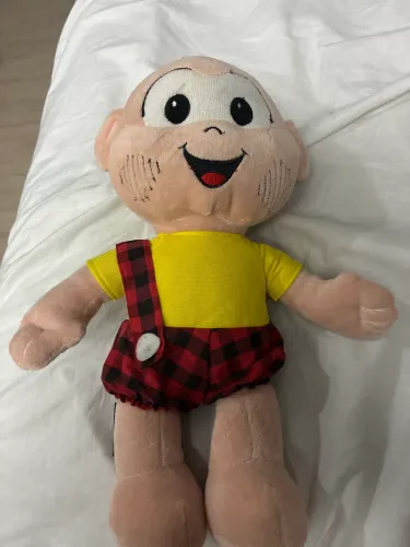 Pelúcia cascão turma da Mônica original