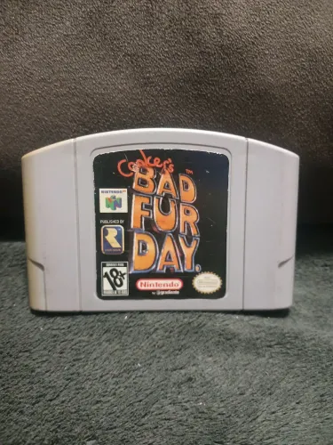 BAD FUR DAY ORIGINAL GRADIENTE N64