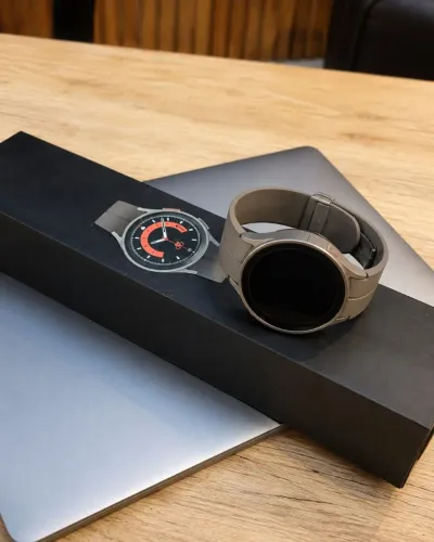 Samsung Galaxy Watch5 Pro 45mm Bluetooth - Cinza Titânio