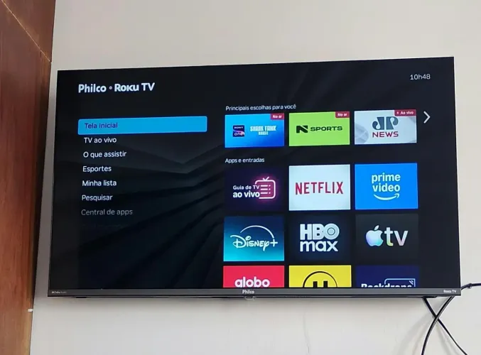 Smartv tv 43 Philco nova na caixa e NF