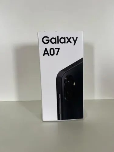 Samsung Galaxy A07 Preto 128GB / 4GB RAM - Apenas 2 Dias de Uso (Impecável!)
