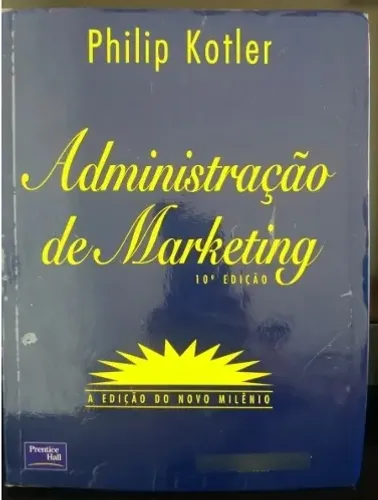 Administração De Marketing Philip Kotler 10 Edição Livro Usado