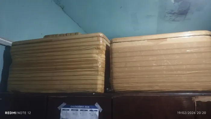 Caixas de isopor grandes