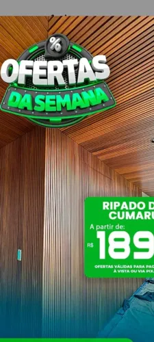Deck e forro de cumaru