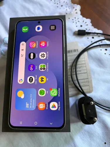 Galaxy S25 Fe na garantia