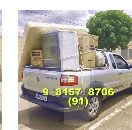Frete em Belém! Transporte seguro e rápido. Faça sua cotação agora mesmo!