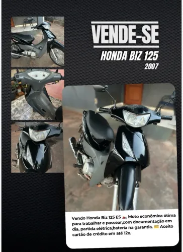 Honda Biz 125 ES/ ES F.inj./es MIX F.injection 2007